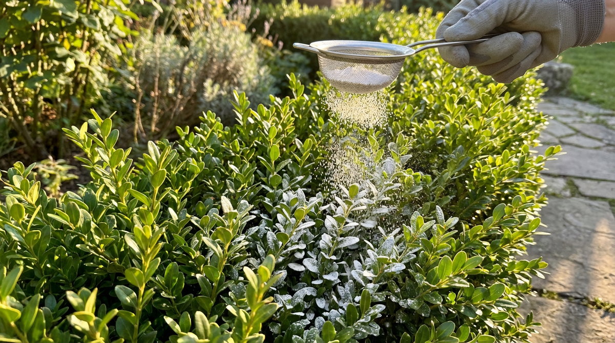 Algenkalk gegen Buchsbaumzünsler: Natürliche Wunderwaffe oder Garten-Mythos?