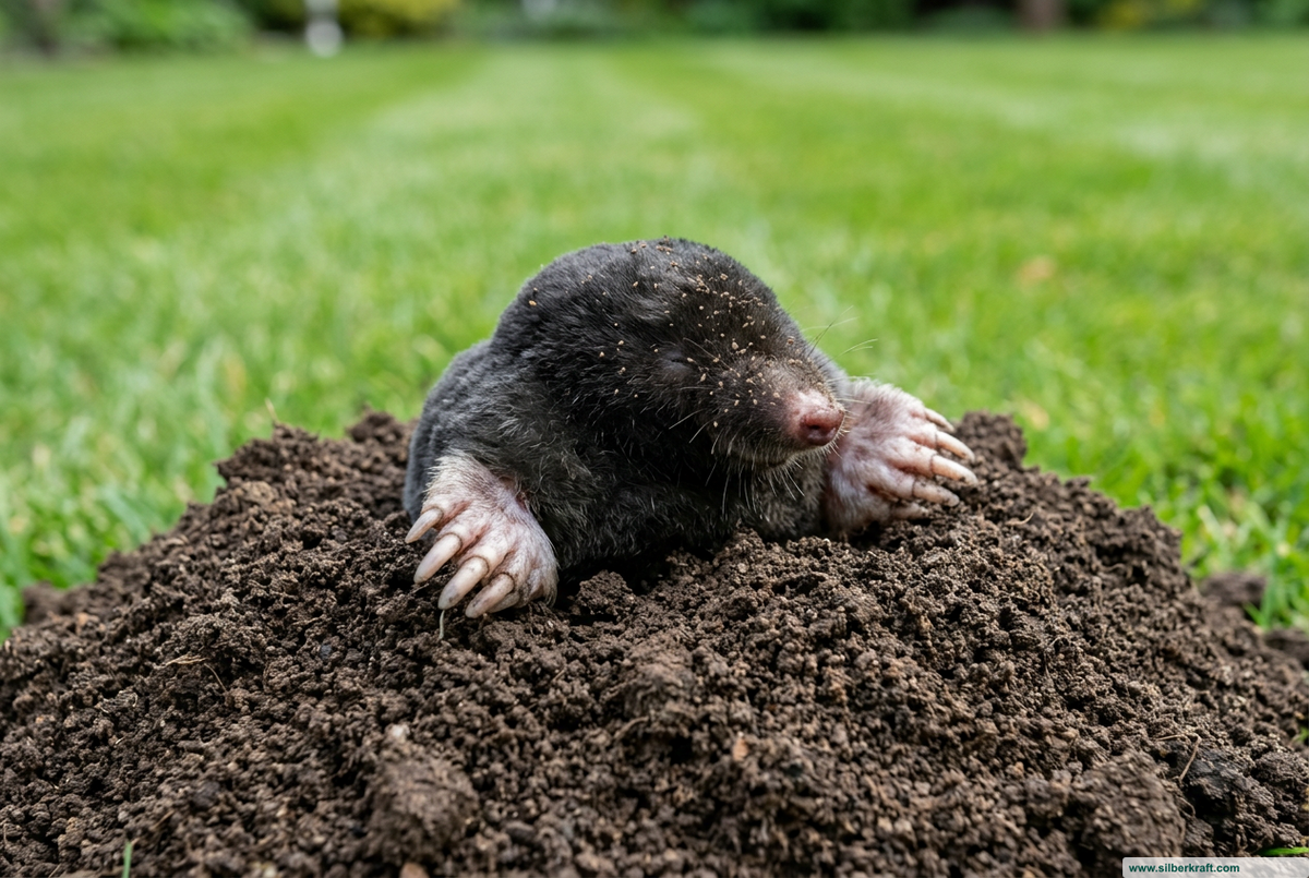 Maulwurf Hügel im Garten: Alles über Schutz, Nutzen und sanfte Abhilfe