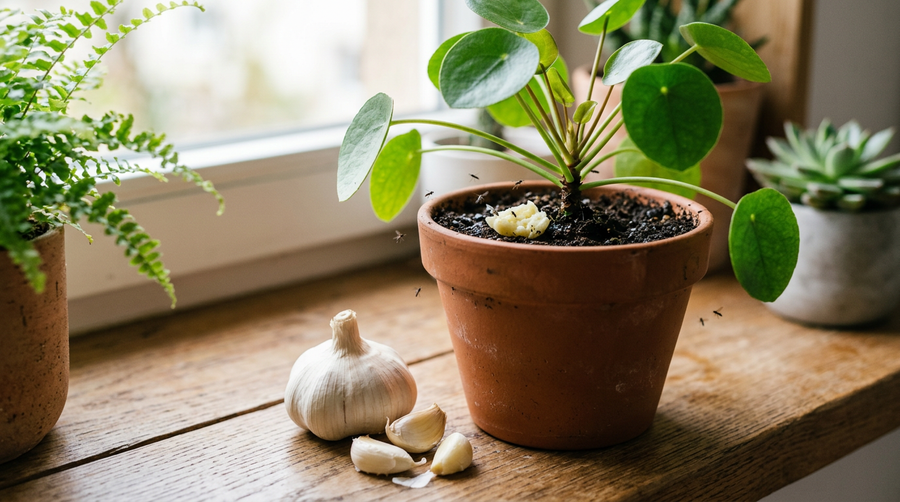 Titelbild: Knoblauch gegen Trauerm�cken — Silberkraft Ratgeber