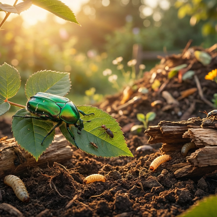 Grüner Junikäfer: Erkennung, Biologie und effektive Bekämpfung
