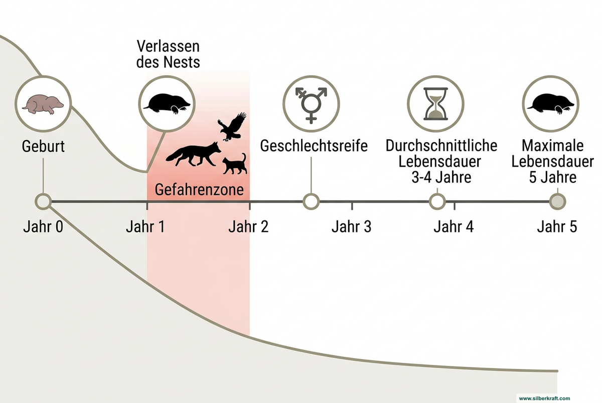 Wie lange bleibt ein Maulwurf im Garten? Fakten zu Lebensdauer und Revier: Der ultimative Ratgeber