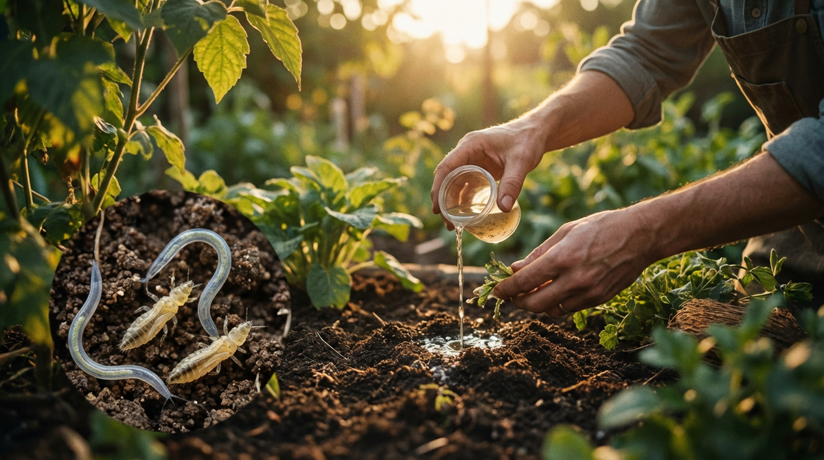 Nematoden gegen Thripse: Die biologische Lösung für die Erde