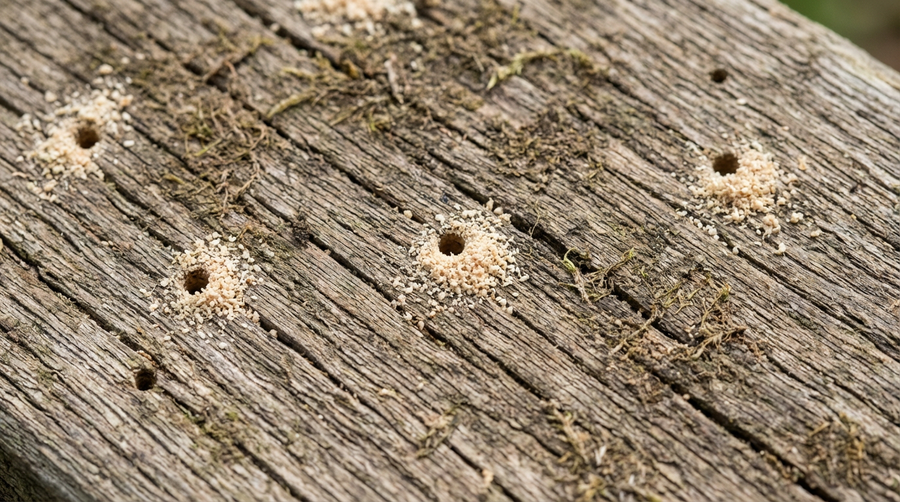 Holzwurm Zeichen: So erkennen und bekämpfen Sie den Befall sicher