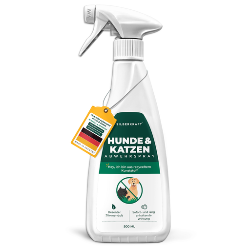 Hunde- und  Katzenabwehrspray - Silberkraft