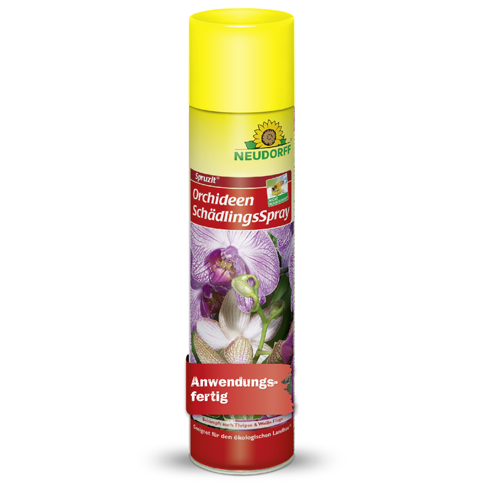 Neudorff Spruzit OrchideenSchädlingsSpray (auch gegen Thripse & Weiße Fliege) - Silberkraft