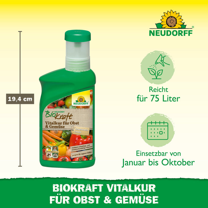 Neudorff BioKraft Vitalkur für Obst und Gemüse - Silberkraft