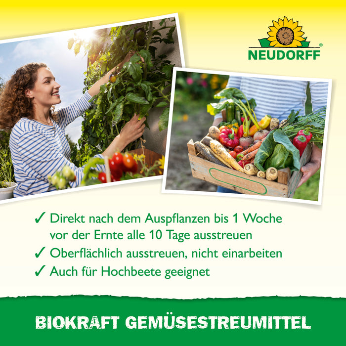 Neudorff BioKraft GemüseStreumittel - Silberkraft