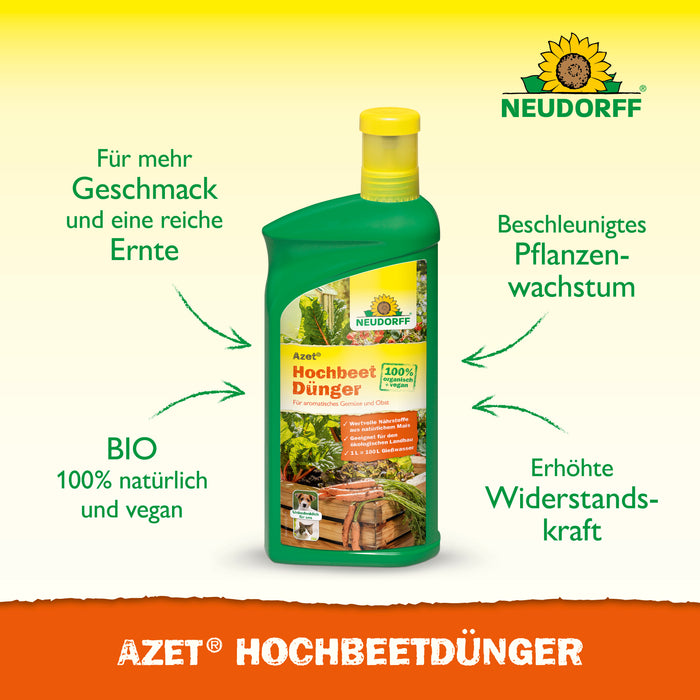 Neudorff Azet Hochbeet- & GemüseDünger - Silberkraft