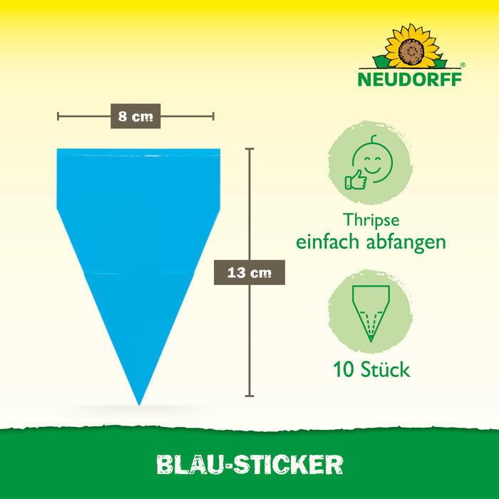 Neudorff Blau-Sticker - Silberkraft
