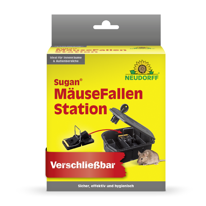 Neudorff Sugan MäuseKöderStation&Duftköder - Silberkraft
