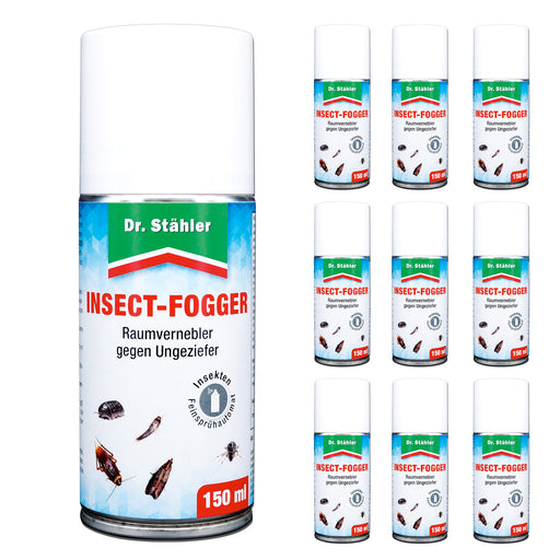 Insekten-Fogger: Raum-Vernebler-Automat gegen Ungeziefer wie Schaben, Käfer und Motten - Silberkraft