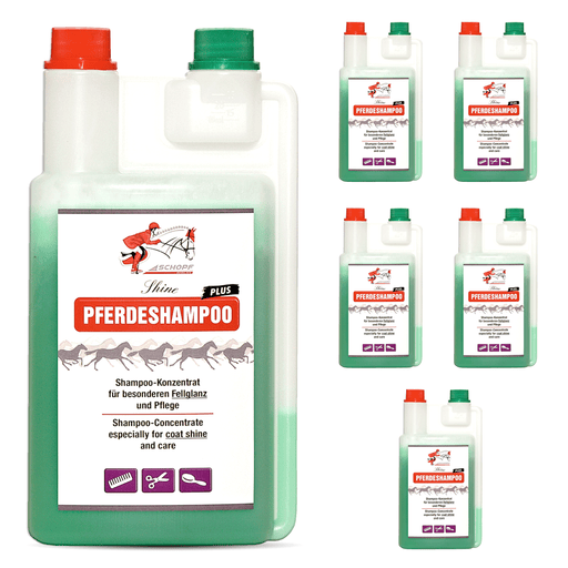 Pferdeshampoo Plus: für gesundes und glänzendes Pferdefell - Silberkraft