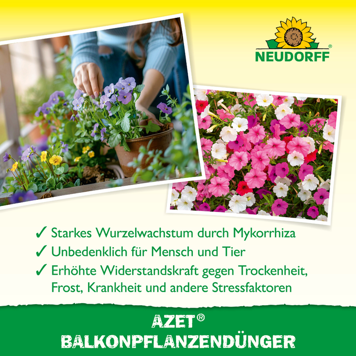 Neudorff Azet Balkonpflanzen Dünger 750g - Silberkraft