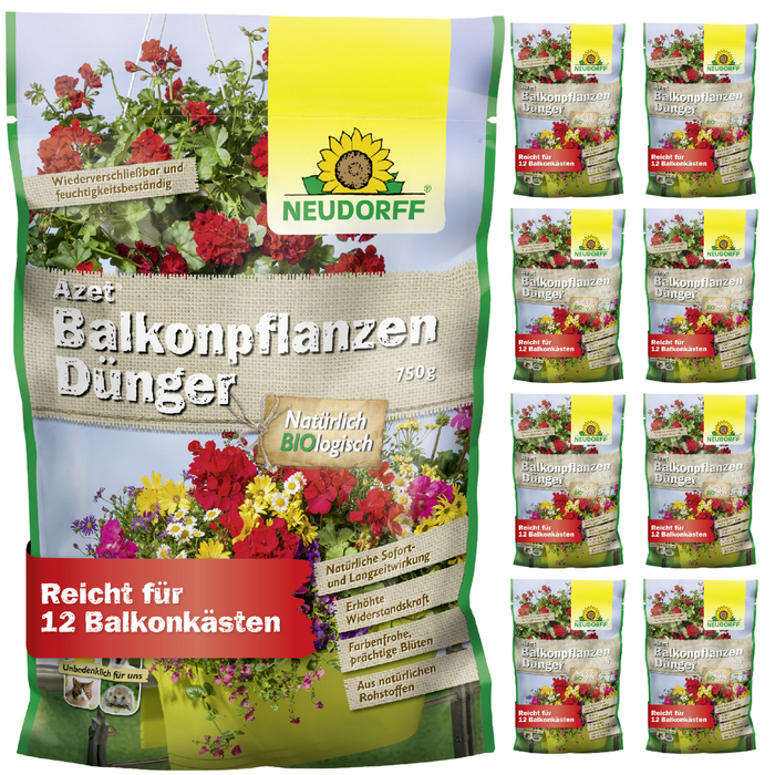 Neudorff Azet Balkonpflanzen Dünger 750g - Silberkraft