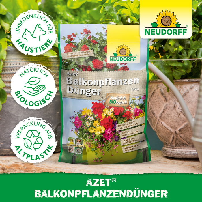 Neudorff Azet Balkonpflanzen Dünger 750g - Silberkraft