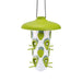 Vogelfutterspender und Vogeltränke - 3-in-1 Set - Multifunktionale Futterstation - 22 cm - Silberkraft
