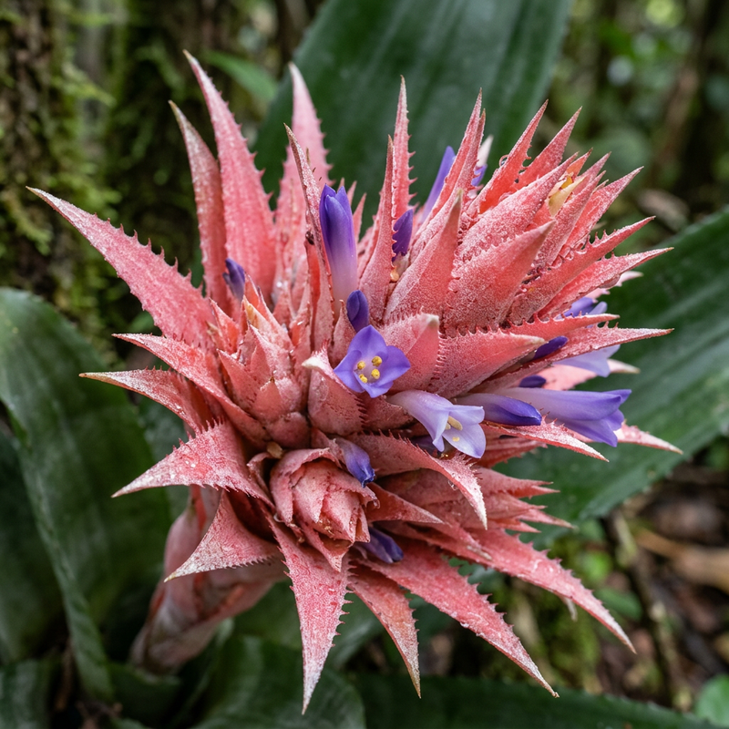 Aechmea, KI-Illustration