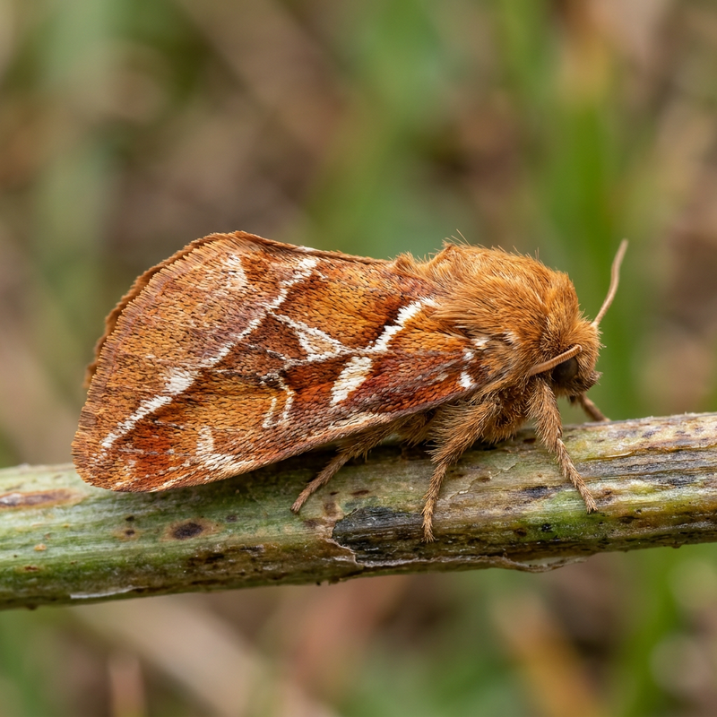 Ampfer-Wurzelbohrer (Triodia sylvina), KI-Illustration
