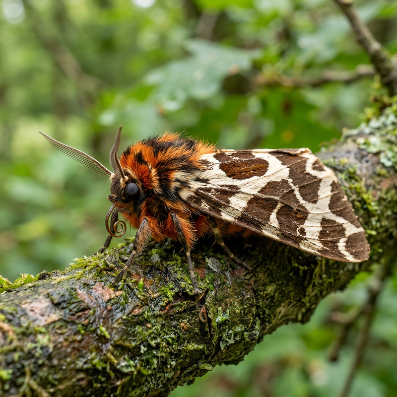 Bärenspinner (Arctiinae) (Arctiinae), KI-Illustration