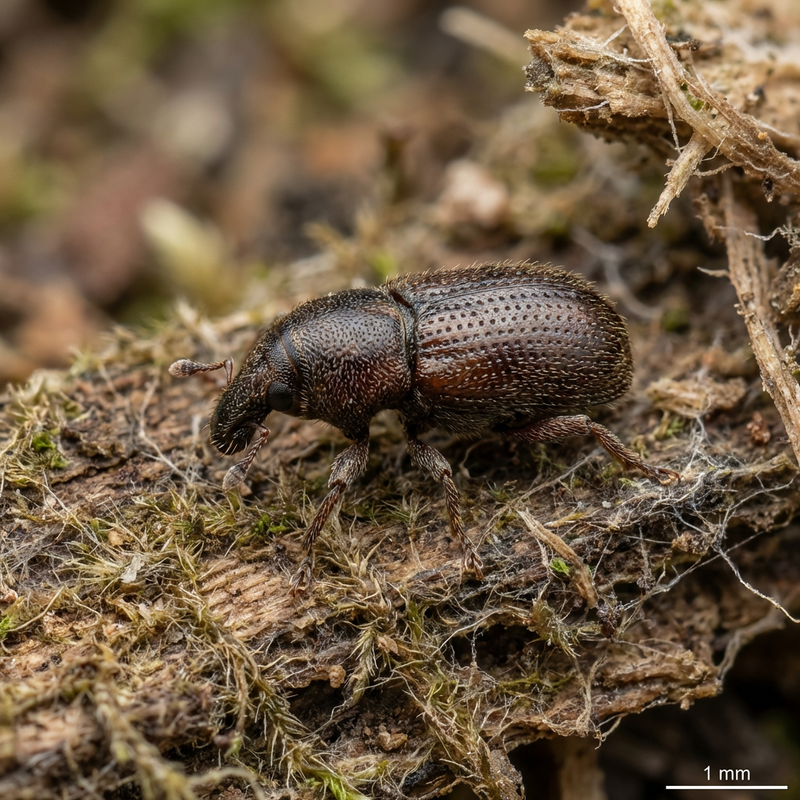 Balkenrüssler (Stereocorynes truncorum), KI-Illustration