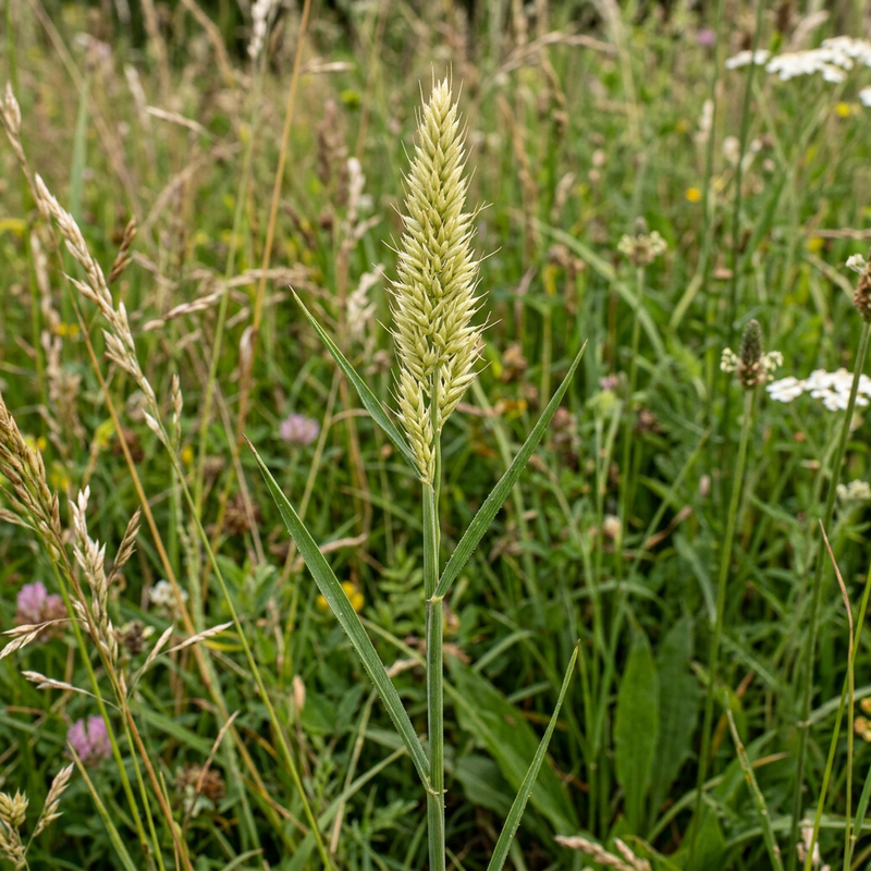 Bleiche Graseule (Mythimna pallens), KI-Illustration