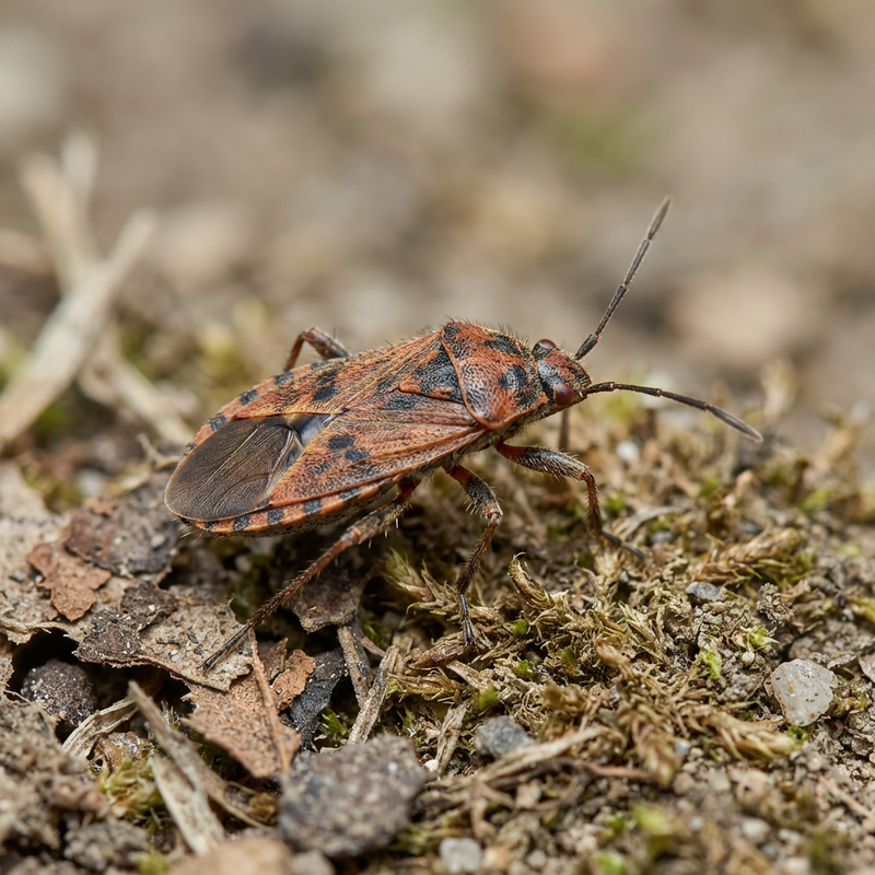 Bodenwanzen (Lygaeidae), KI-Illustration