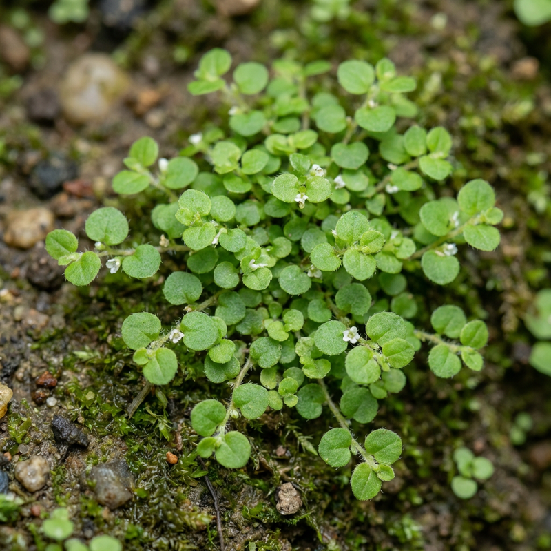 Bubikopf (Soleirolia soleirolii), KI-Illustration