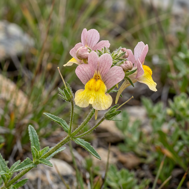 Elfenspiegel (Nemesia fruticans), KI-Illustration