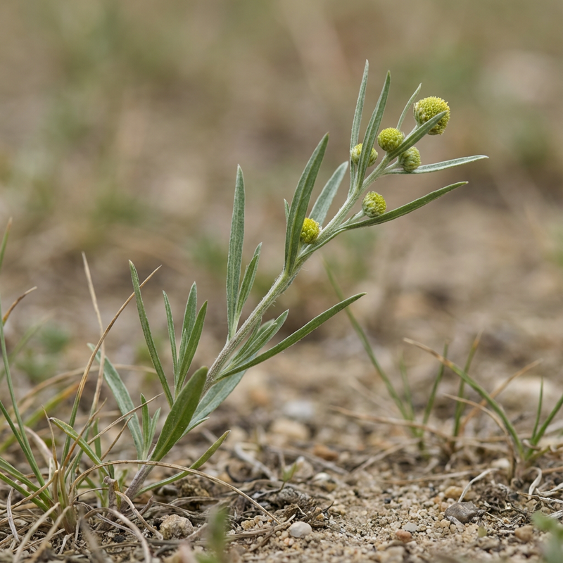 Estragon (Artemisia dracunculus), KI-Illustration