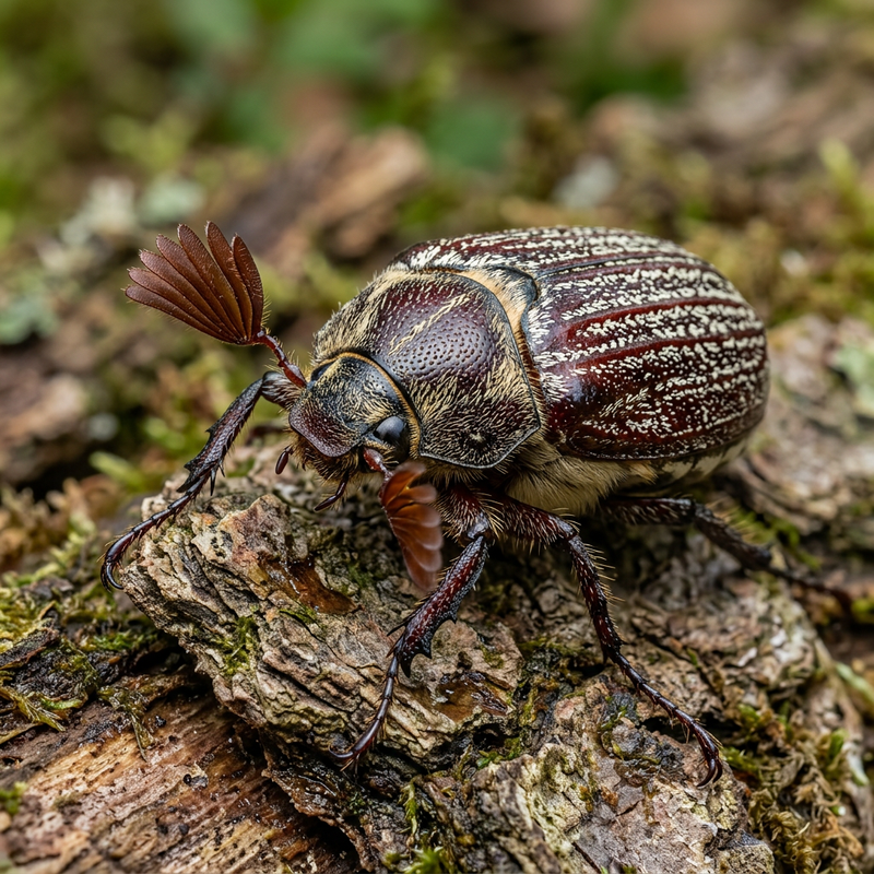 Walker (Polyphylla fullo), KI-Illustration