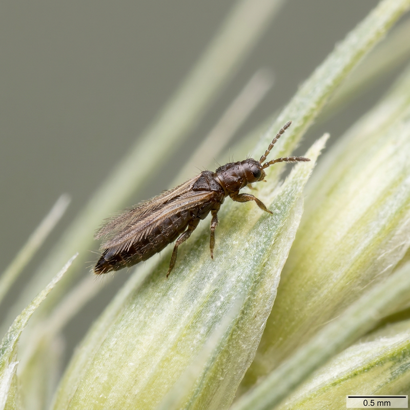 Getreide-Blüten-Thrips (Limothrips cerealium), KI-Illustration