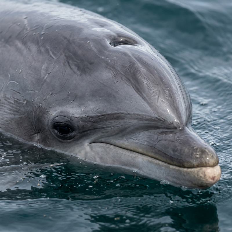 Großer Tümmler (Tursiops truncatus), KI-Illustration