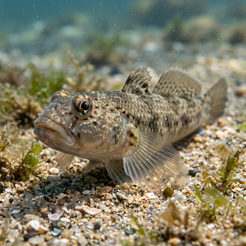 Grundel (Gobius), KI-Illustration