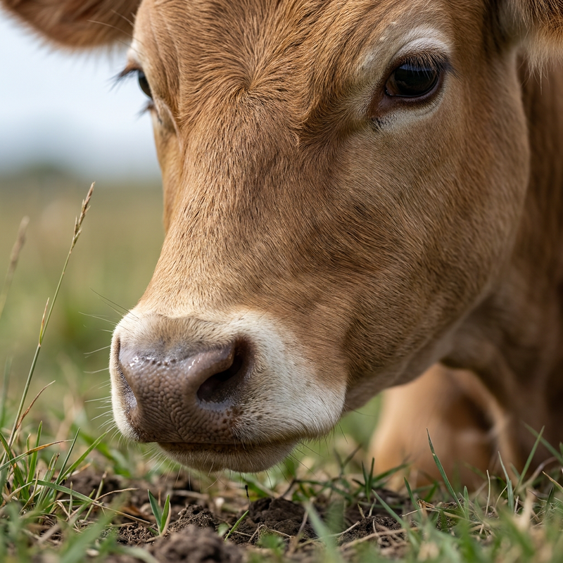 Hausrind (Bos taurus), KI-Illustration