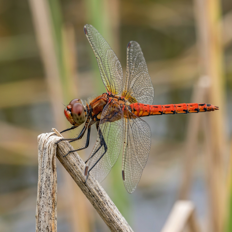 Heidelibelle (Sympetrum), KI-Illustration