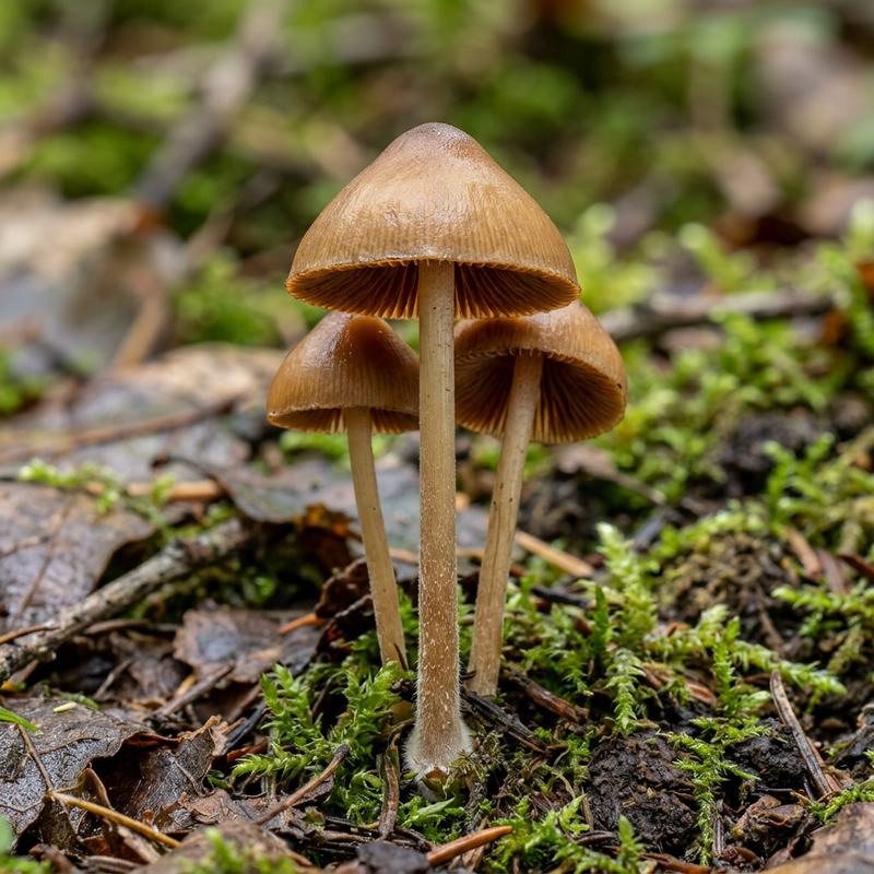 Kegelkopf (Gattung) (Conocybe), KI-Illustration