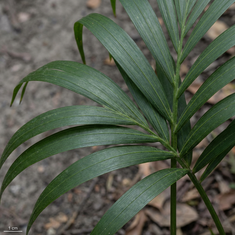 Kentiapalme (Howea forsteriana), KI-Illustration