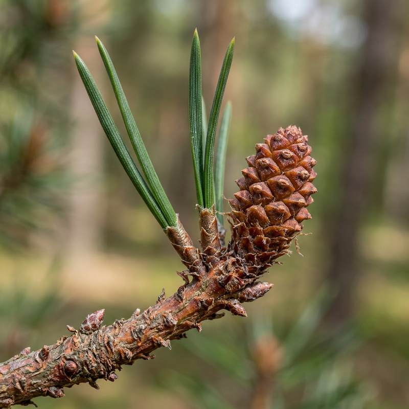 Kiefer (Pinus), KI-Illustration
