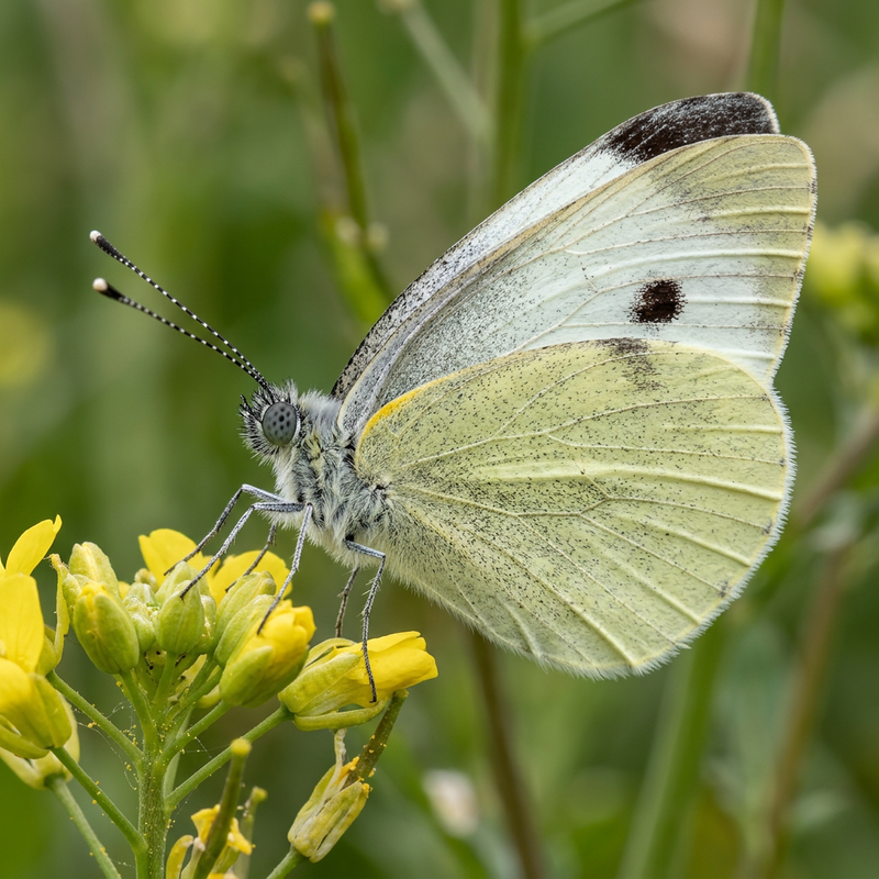 Kohlweißling (Gattung) (Pieris), KI-Illustration