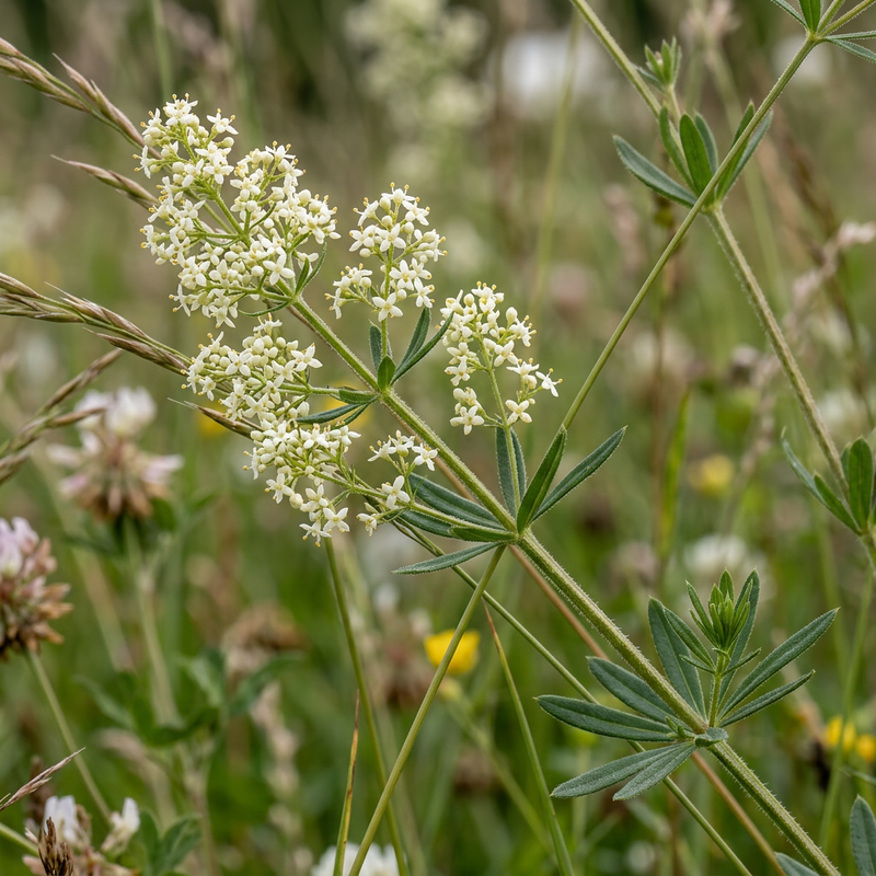 Labkraut (Galium), KI-Illustration