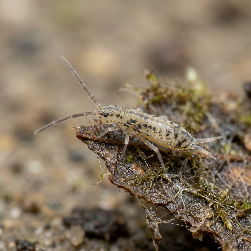 Langhorn-Springschwanz (Seira frater), KI-Illustration