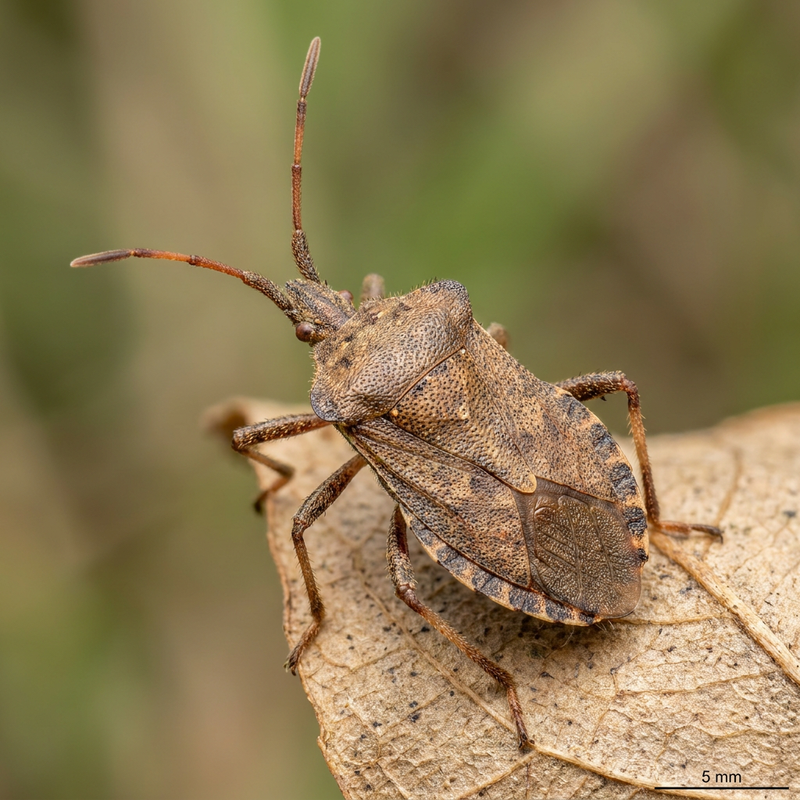 Lederwanze (Coreus marginatus), KI-Illustration