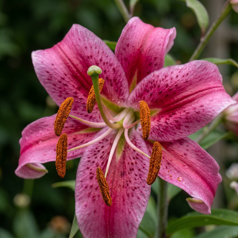 Lilie (Orientalische Hybride) (Lilium hybr), KI-Illustration
