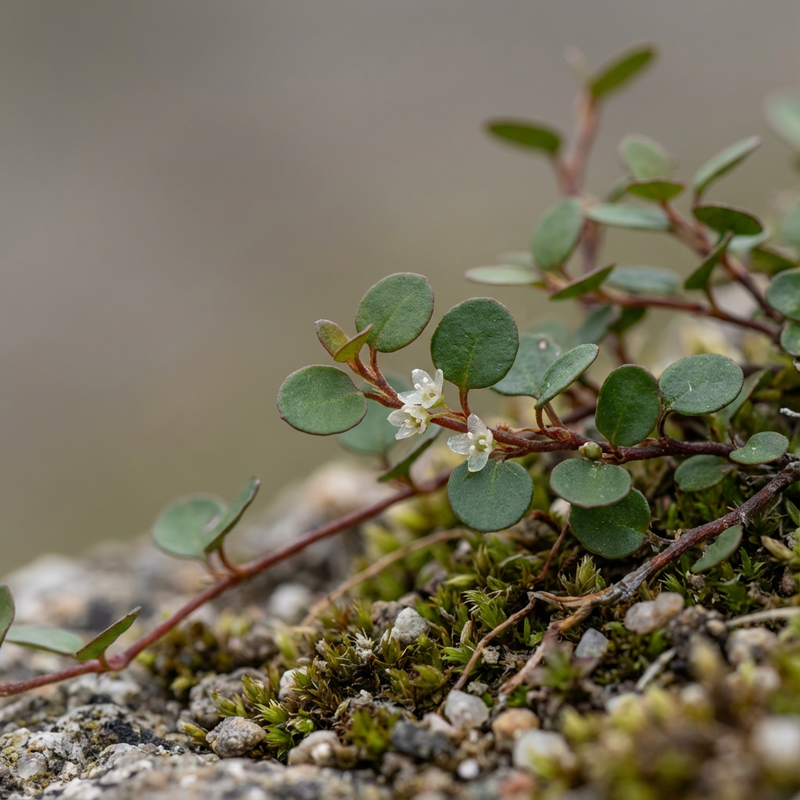Muehlenbeckia (Muehlenbeckia axillaris), KI-Illustration