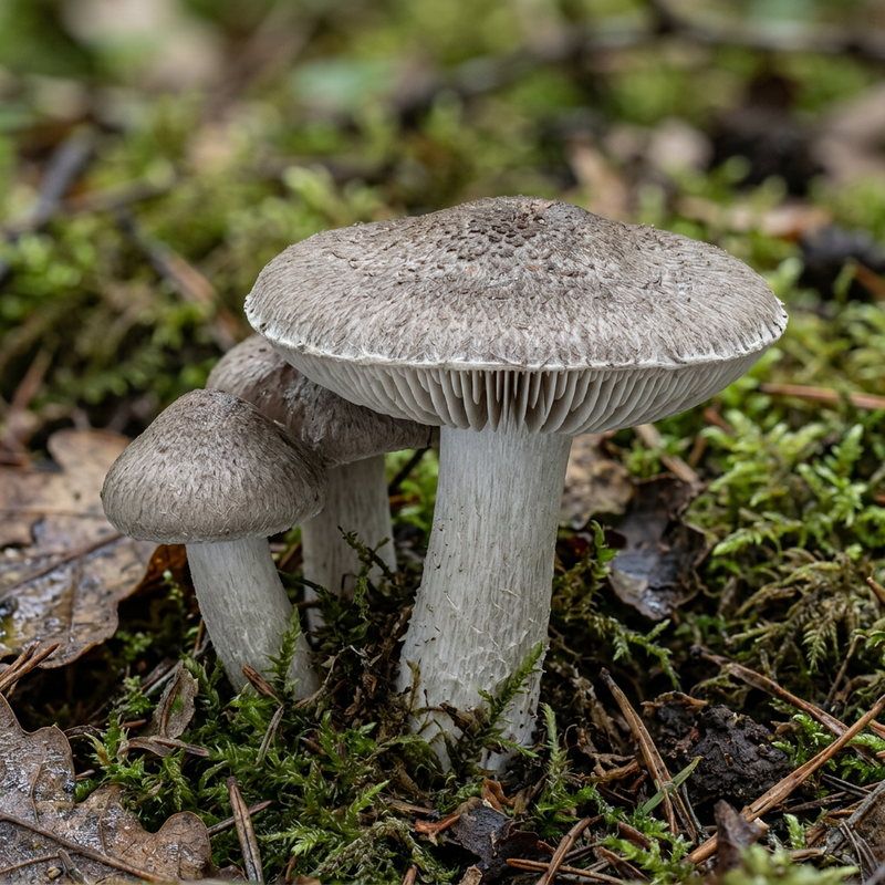 Ritterlinge (Tricholoma), KI-Illustration