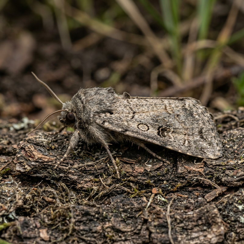 Saateule (Gattung Agrotis) (Agrotis), KI-Illustration