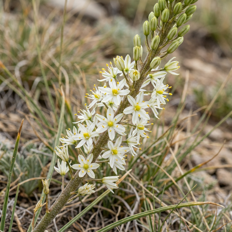 Steppenkerze (Eremurus himalaicus), KI-Illustration