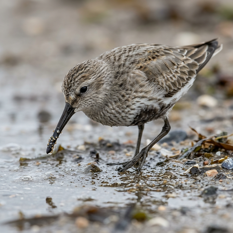 Strandläufer (Calidris), KI-Illustration