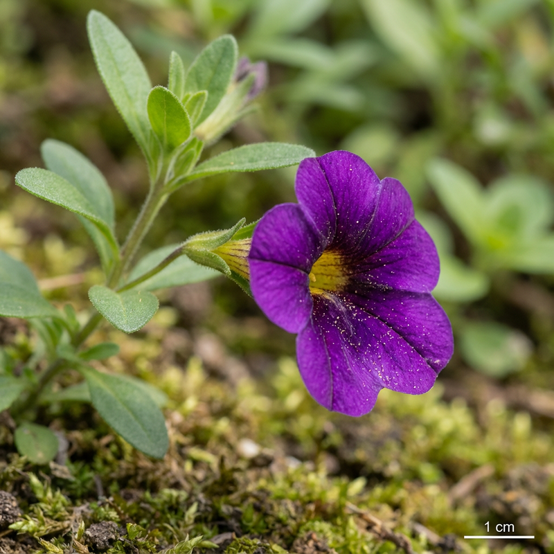 Zaubergloeckchen (Calibrachoa hybrida), KI-Illustration